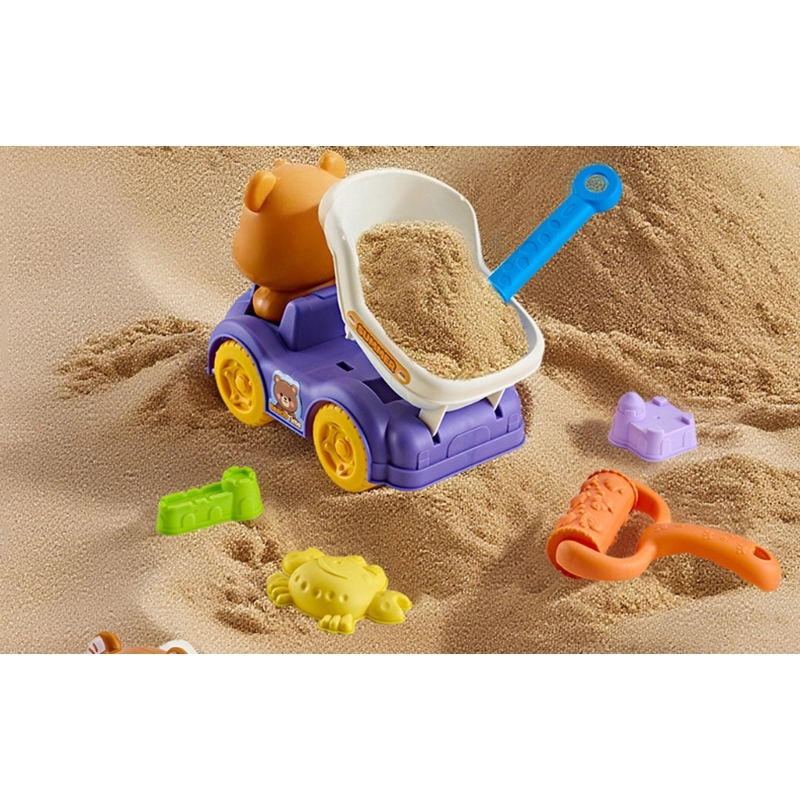 Outdoor Adventure Toys - Parlak Renkli 1 Takım Çocuk Kum