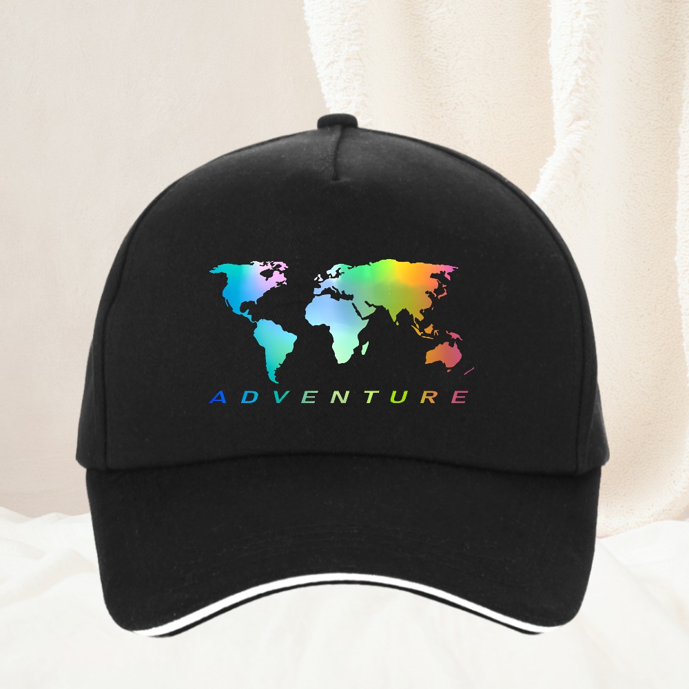 Outdoor Adventure World - Dünya Haritası Evrensel Otomatik macera baskı