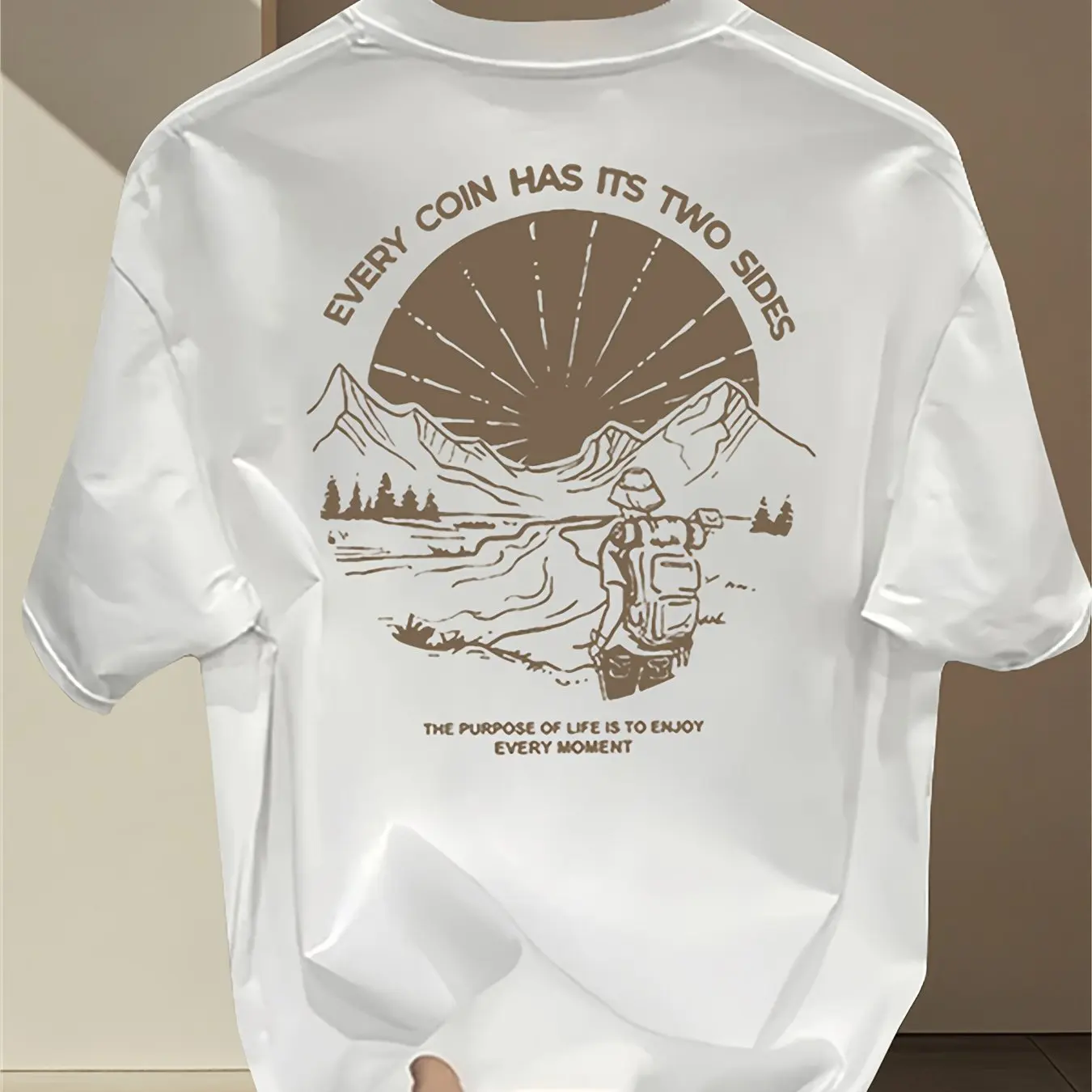 Vintage Dağ Yürüyüşü Grafik T  - Outdoor Adventure Quotes incelemesi ve fiyatı