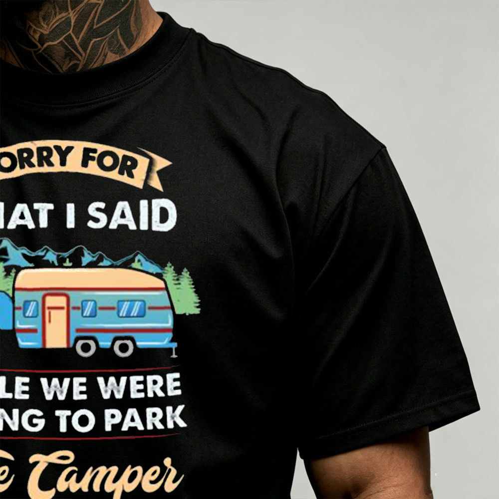 Camper Trailer Kamp Grafik Erk - Outdoor Adventure Quotes incelemesi ve fiyatı