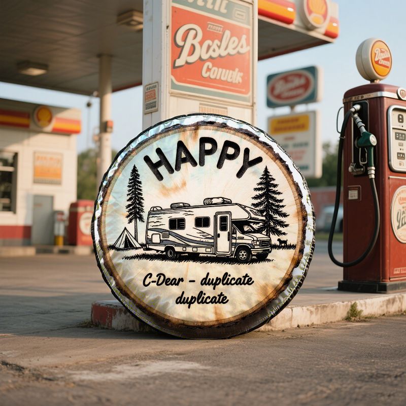 HAPPY RV Kamp Temalı Polyester - Outdoor Adventure Rv incelemesi ve fiyatı