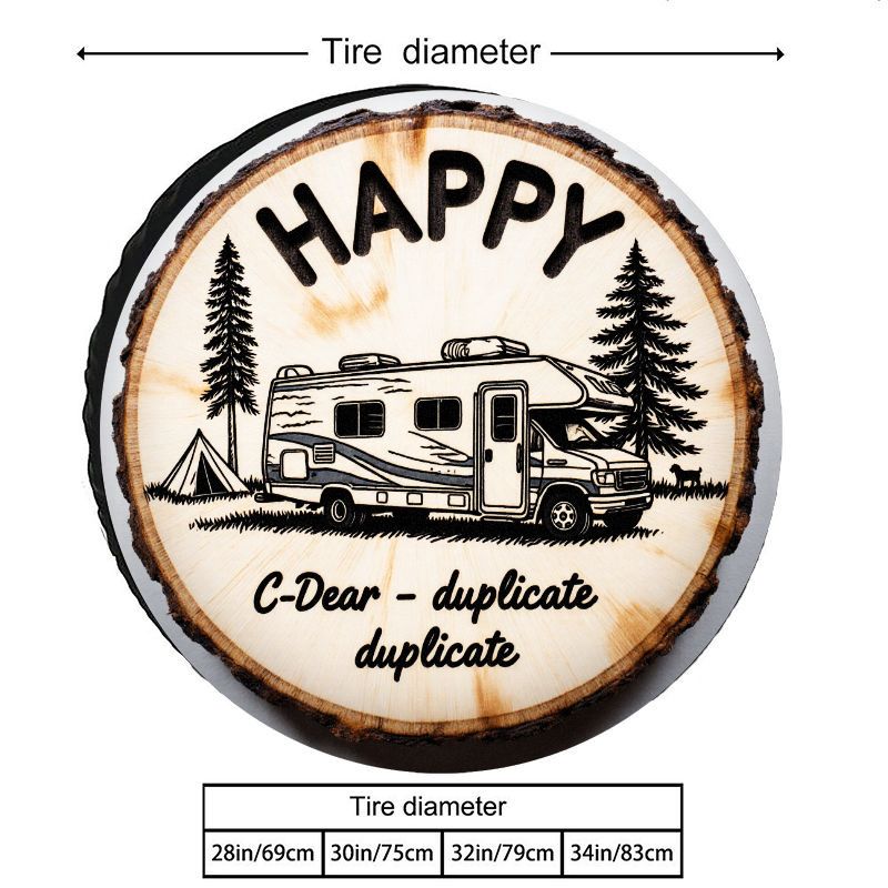 HAPPY RV Kamp Temalı Polyester - Outdoor Adventure Rv incelemesi ve fiyatı