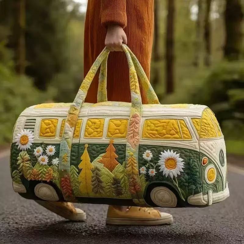 Vintage Karavan Desenli Kapito - Outdoor Adventure Rv incelemesi ve fiyatı