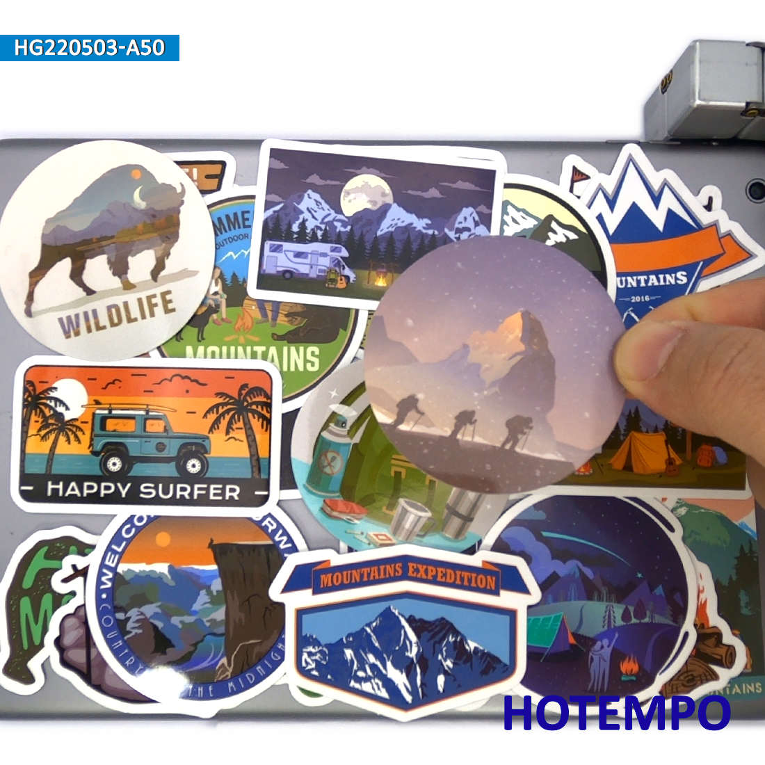 Dünya Seyahat Çıkartmaları Set - Outdoor Adventure World incelemesi ve fiyatı